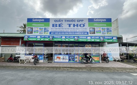 Lắp Đặt Chuỗi Bảng Hiệu Tôn Decal TP. Cần Thơ