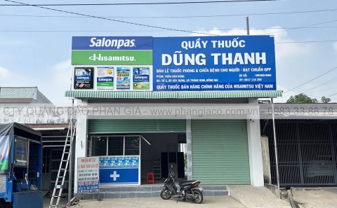 Sản Xuất Chuỗi Bảng Hiệu Alu Chữ Nổi Mica Tại Long An