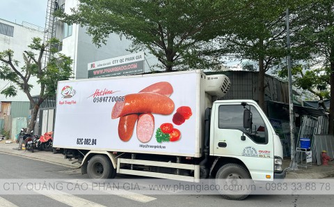 Quy Trình Thi Công Dán Decal Quảng Cáo Xe Tải Năm 2026