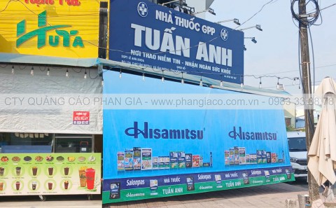 In Kỹ Thuật Số Băng Rôn Quảng Cáo Quầy Thuốc Tây