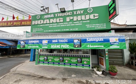 Băng Rôn Quảng Cáo Nhà Thuốc Tây