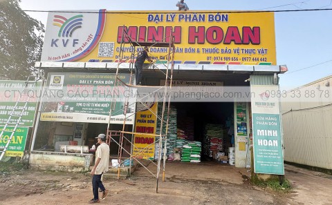 Báo Giá Bảng Hiệu Alu Chữ Nổi Mica Đại Lý Phân Bón Năm 2026