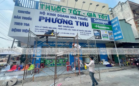 Lắp Đặt Chuỗi Bảng Hiệu Nhôm Chữ Nổi Mica Tây Ninh