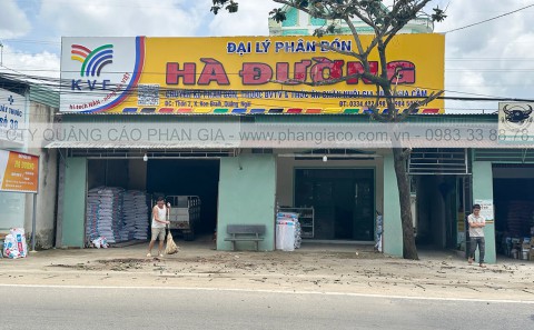 Lắp Đặt Bảng Hiệu Nhôm Chữ Nổi Mica Đại Lý Tại Quảng Ngãi