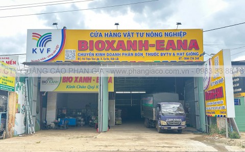Nhà Thầu Lắp Đặt Bảng Hiệu Quảng Cáo Alu Chữ Nổi Vật Tư Nông Nghiệp Tại Đắk Lắk