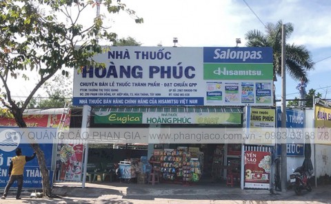 Bảng Hiệu Quảng Cáo Tôn Dán Decal Đại Lý Cửa Hàng