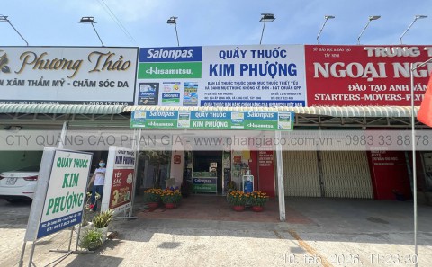 Sản Xuất Lắp Đặt Chuỗi Bảng Quảng Cáo Tôn Decal Long An - Tây Ninh