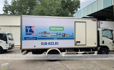Dán Decal Quảng Cáo Thùng Xe Tải Codupha
