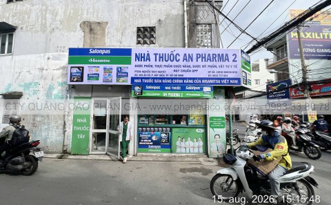 Lắp Đặt chuỗi Hộp Đèn Quảng Cáo Nhà Thuốc Tây