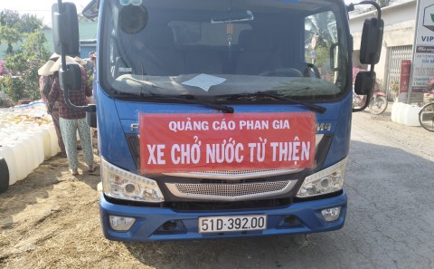 Cứu Trợ Nước Sạch Cho Bà Con Huyện Gò Công Đông & Tân Phú Đông - Tiền Giang