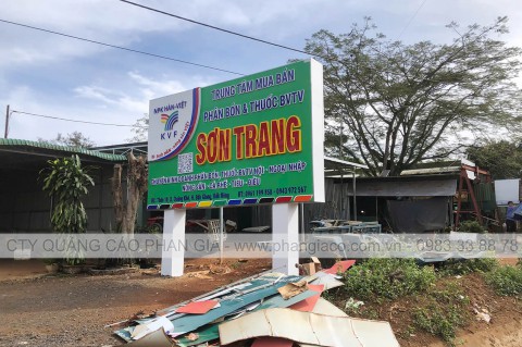 Sản Xuất & Lắp Đặt Bảng Hiệu Alu Chữ Nổi Mica 02 Mặt